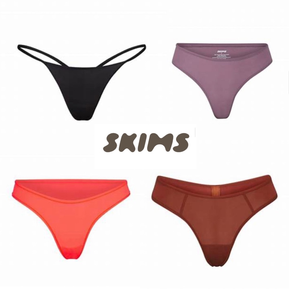 SKIMS - Plus size Thong Bundle - size 3x